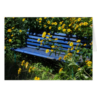 banc bleu