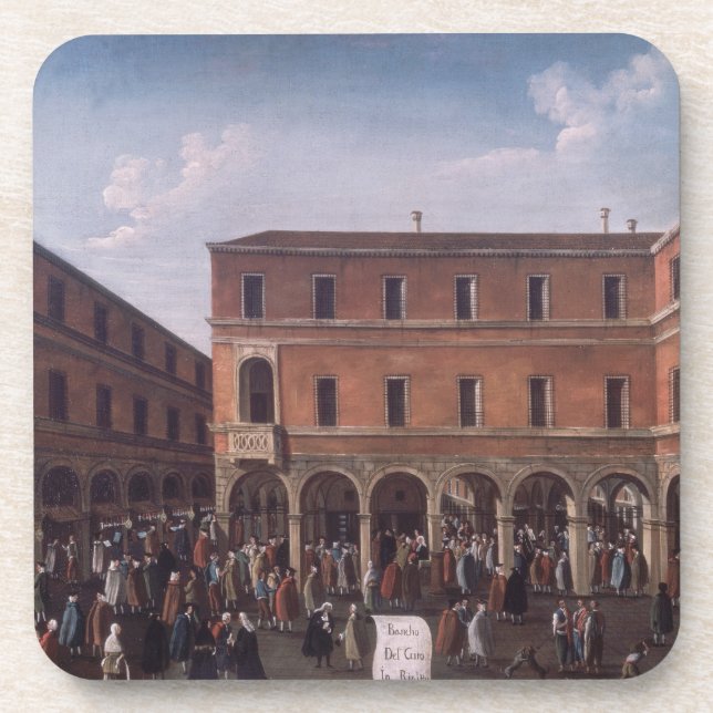 Bancho Del Giro im Rialto, Venedig Getränkeuntersetzer (Vorderseite)
