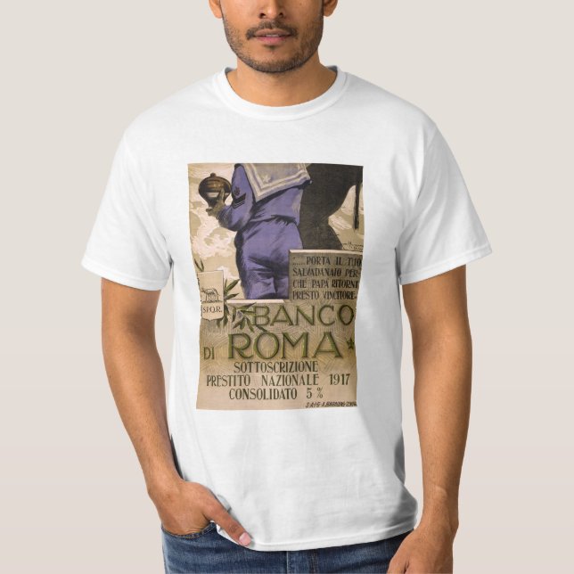 Banco di Roma T-Shirt (Vorderseite)