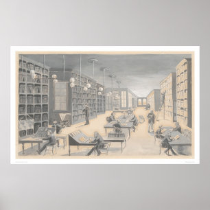 Bancroft Gebäude, Straße des Markt-721, SF (1418 Poster