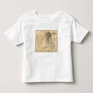 Bancrofts offizielle Führer-Karte von San Kleinkind T-shirt