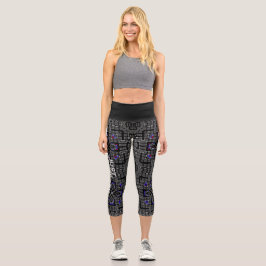 Band 13 Kaleidoskop Art 11 Capri Leggings