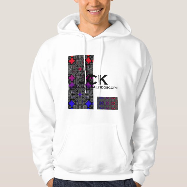Band 13 Kaleidoskop Art 2 Hoodie (Vorderseite)