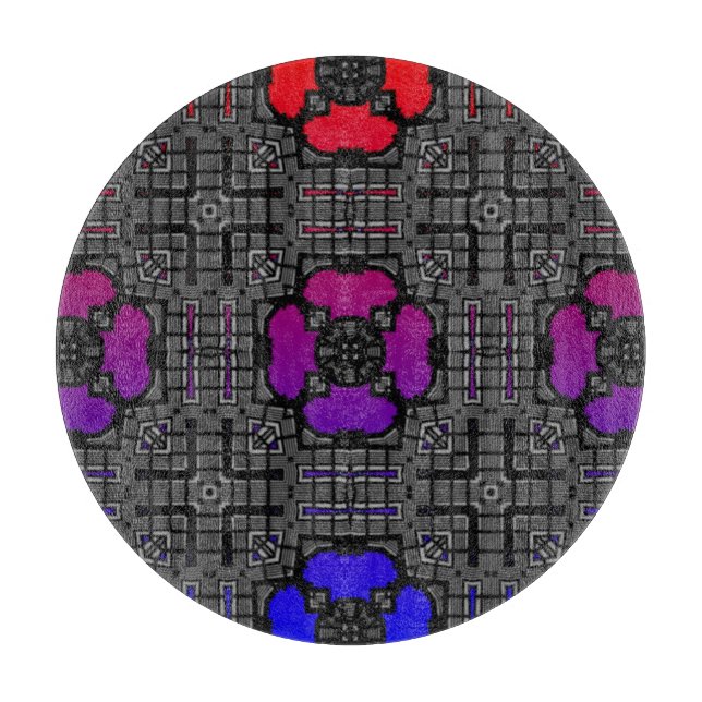 Band 13 Kaleidoskop Art 3 Schneidebrett (Vorderseite)