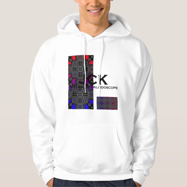 Band 13 Kaleidoskop Art 8 Hoodie (Vorderseite)