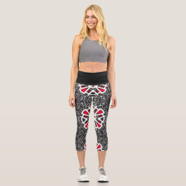 Band 16 Kaleidoskop Art 1 Capri Leggings