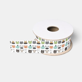 Band 1,5" Breite - Tierfassungen Ripsband