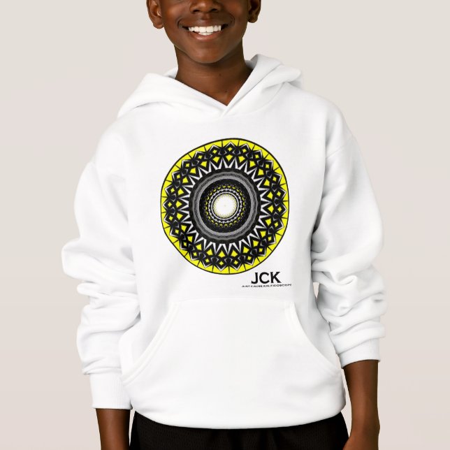 Band 1: Kaleidoskop Art elf Hoodie (Vorderseite)