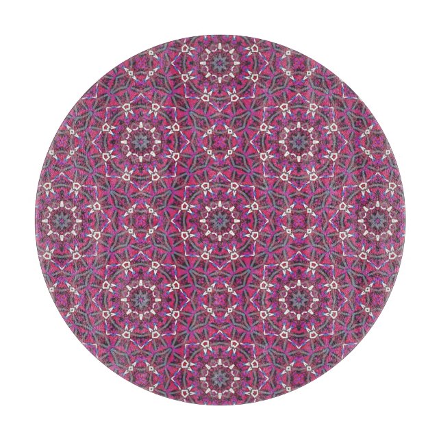 Band 9 Kaleidoskop Art Achtzehn Schneidebrett (Vorderseite)