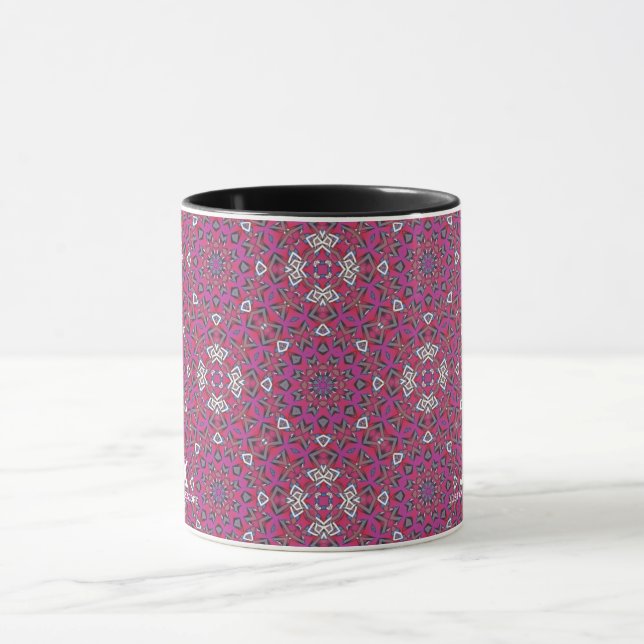 Band 9 Kaleidoskop Art Achtzehn Tasse (Zentrum)