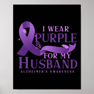 Band Alzheimerkämpfer Ehemann Heimers Bewusstsein Poster
