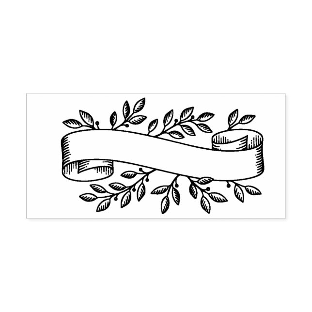 Band/Banner/Etikettenkautschuk-Briefmarke Gummistempel (Prägung)