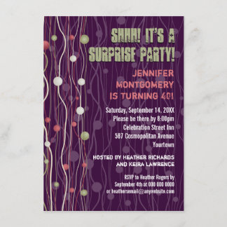 Band-Bereicheconfetti-Party Einladung