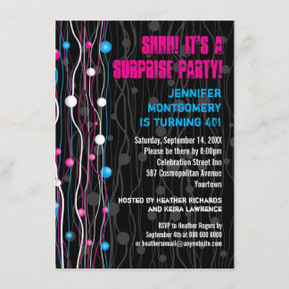 Band-Bereicheconfetti-Party Einladung