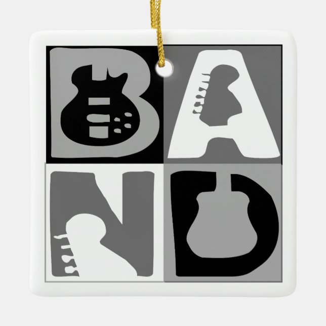 Band Blauer Keramikornament (Vorderseite)