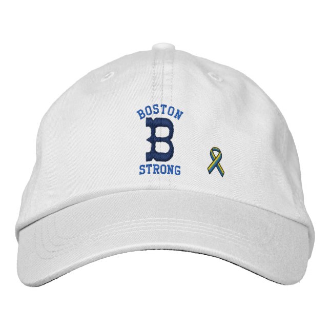 Band Bostons starker Personalizable EDIT TEXT Bestickte Baseballkappe (Vorderseite)