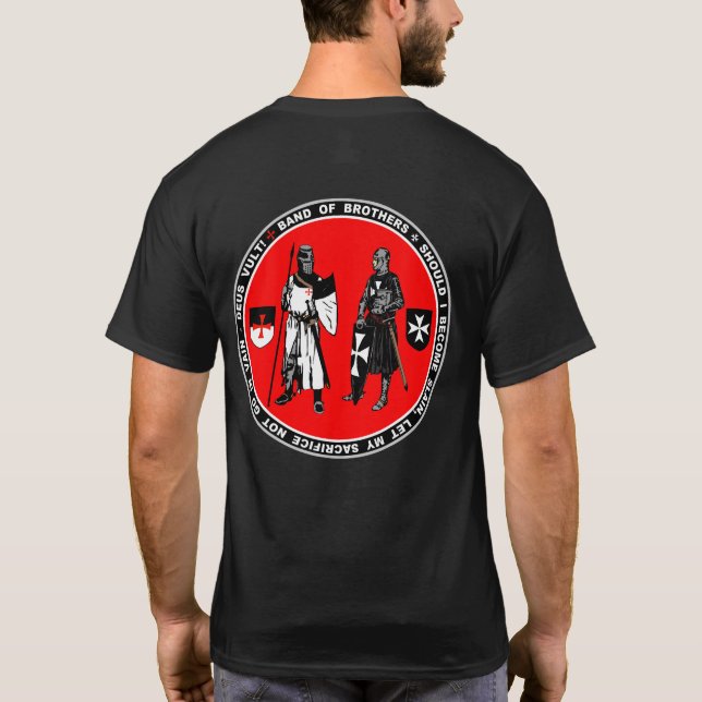 Band Bruder-des runden Siegel-Shirts T-Shirt (Rückseite)