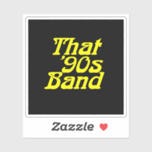 Band der 90er Jahre - Klassisches Logo