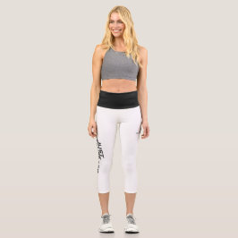 Band dreizehn Kaleidoskop-Kunst dreiundzwanzig Capri Leggings