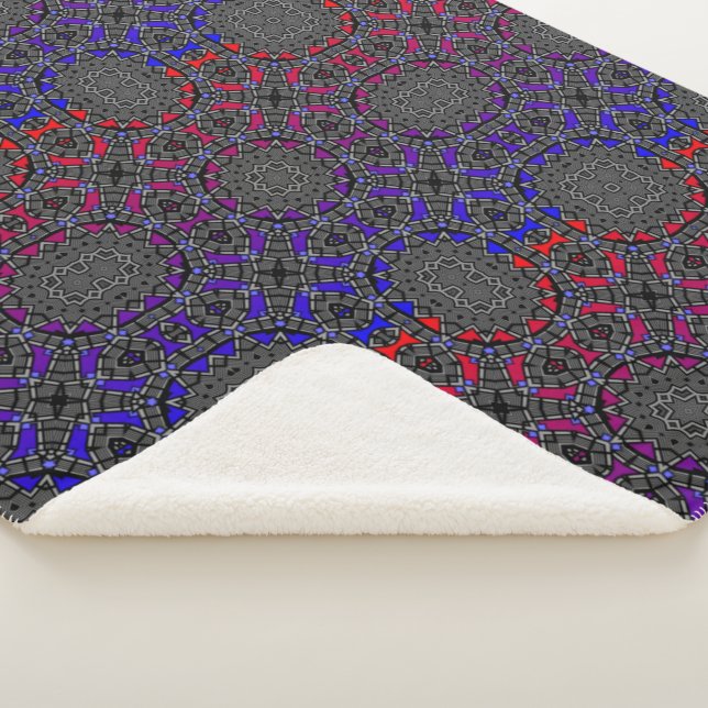 Band dreizehn Kaleidoskop Kunst dreizehn Sherpadecke (3/4)