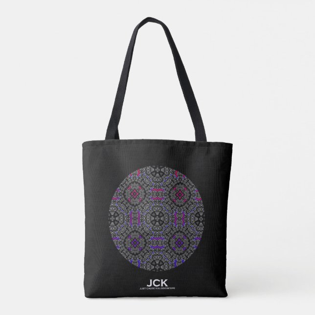 Band dreizehn Kaleidoskop Kunst dreizehn Tasche (Rückseite)