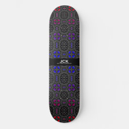 Band dreizehn Kaleidoskop Kunst sechzehn Skateboard
