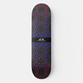 Band dreizehn Kaleidoskop Kunst siebzehn Skateboard