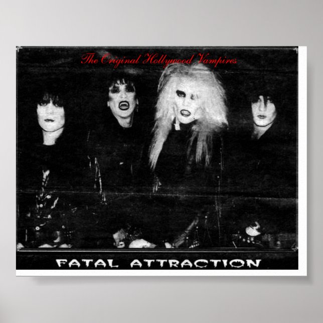 Band-Druck, The Original Hollywood Vampires Poster (Vorne)