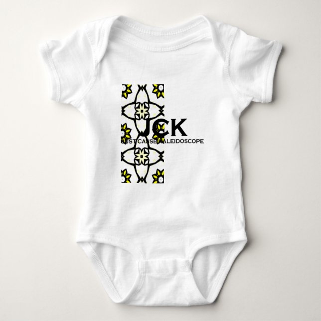 Band eins: Kaleidoskop Art 15 Baby Strampler (Vorderseite)