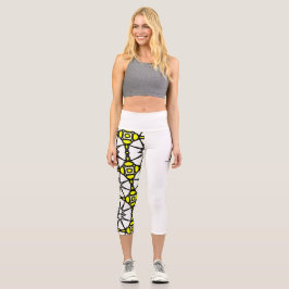 Band eins: Kaleidoskop Art 15 Capri Leggings