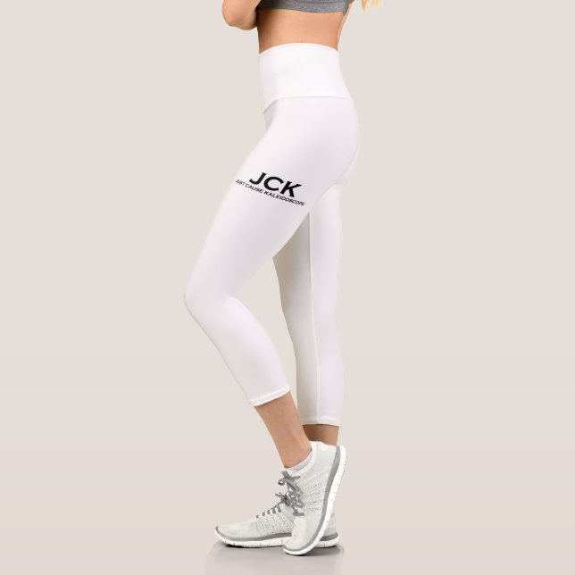 Band eins Kaleidoskop Art 21 Capri Leggings (Links)