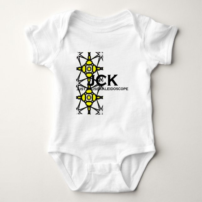 Band eins Kaleidoskop Art 31 Baby Strampler (Vorderseite)