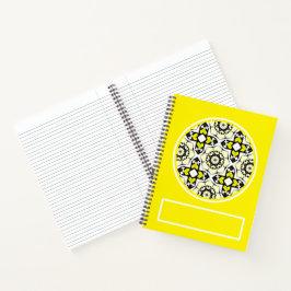 Band eins Kaleidoskop Art 4 Notizbuch