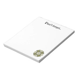 Band eins Kaleidoskop Art 5 Notizblock