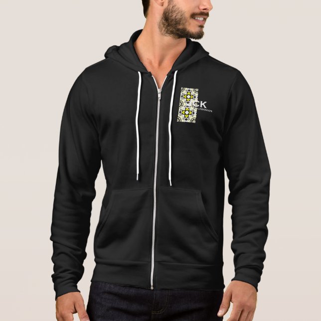 Band eins Kaleidoskop Art 6 Hoodie (Vorderseite)