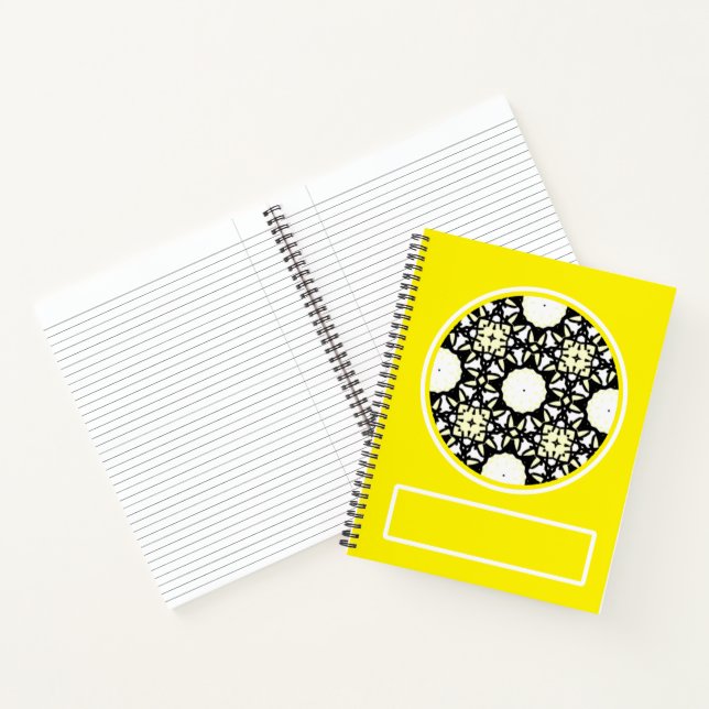 Band eins Kaleidoskop Art 6 Notizbuch (Innenseite)