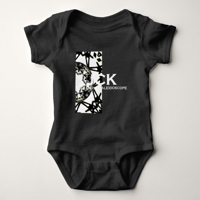 Band eins Kaleidoskop Art drei Baby Strampler (Vorderseite)