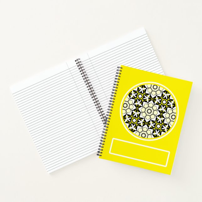 Band eins Kaleidoskop Art drei Notizbuch (Innenseite)