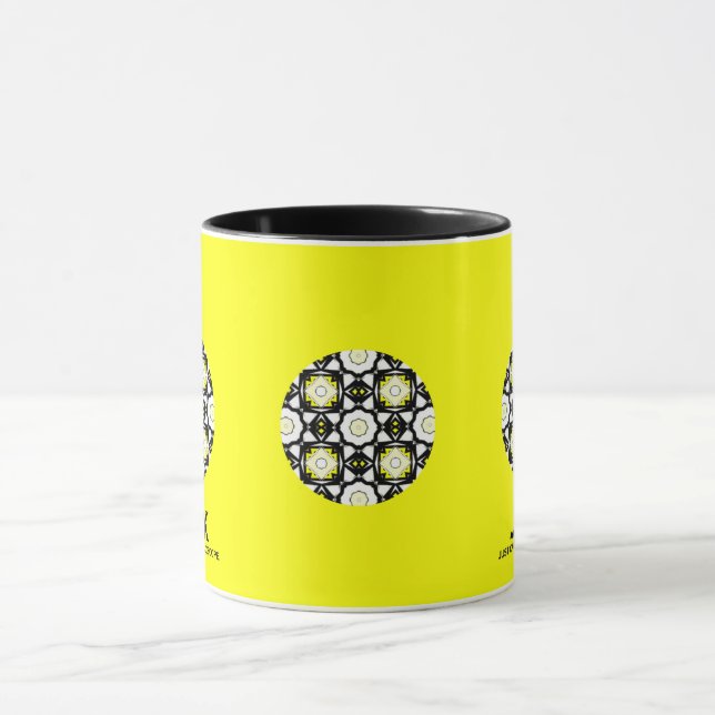 Band eins Kaleidoskop Art fünfundzwanzig Tasse (Zentrum)