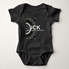 Band eins Kaleidoskop Art neun Baby Strampler