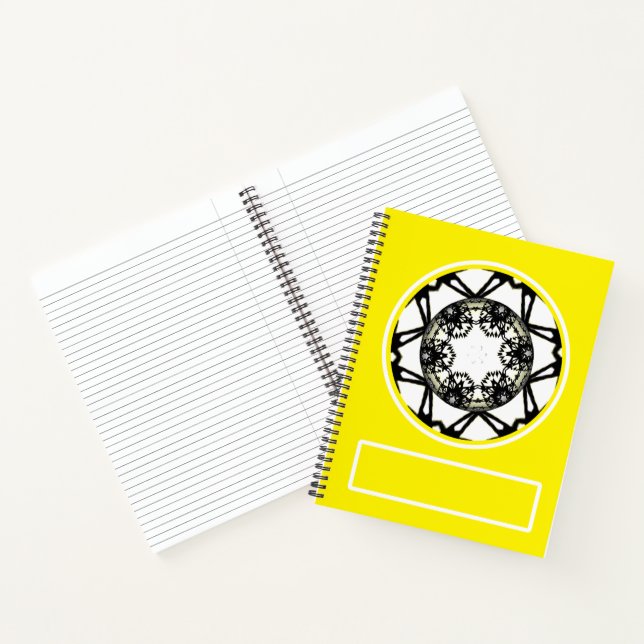 Band eins Kaleidoskop Art neun Notizbuch (Innenseite)