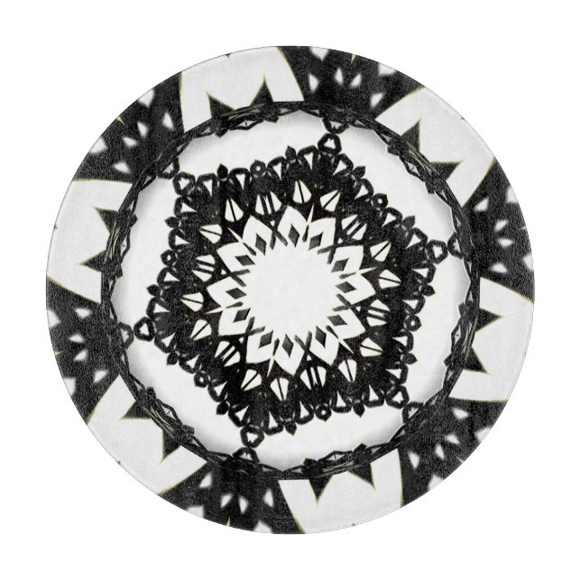 Band eins Kaleidoskop Art neun Schneidebrett (Vorderseite)