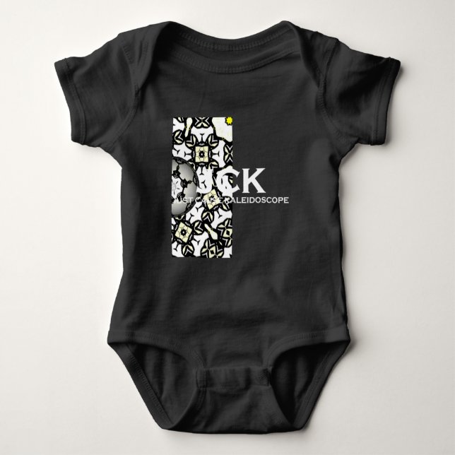 Band eins: Kaleidoskop Art One Baby Strampler (Vorderseite)