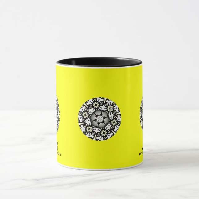 Band eins Kaleidoskop Art sechzehn Tasse (Zentrum)