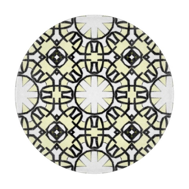 Band eins Kaleidoskop Art zwanzig Schneidebrett (Vorderseite)