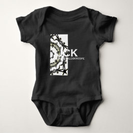 Band eins Kaleidoskop Art zwei Baby Strampler