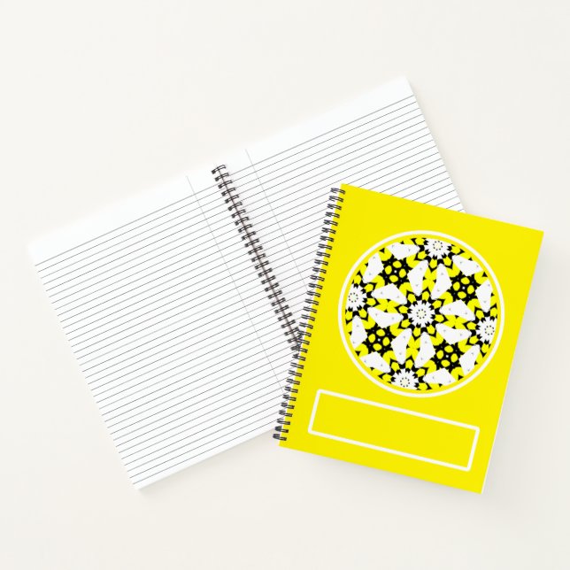 Band eins Kaleidoskop Art zwei Notizbuch (Innenseite)