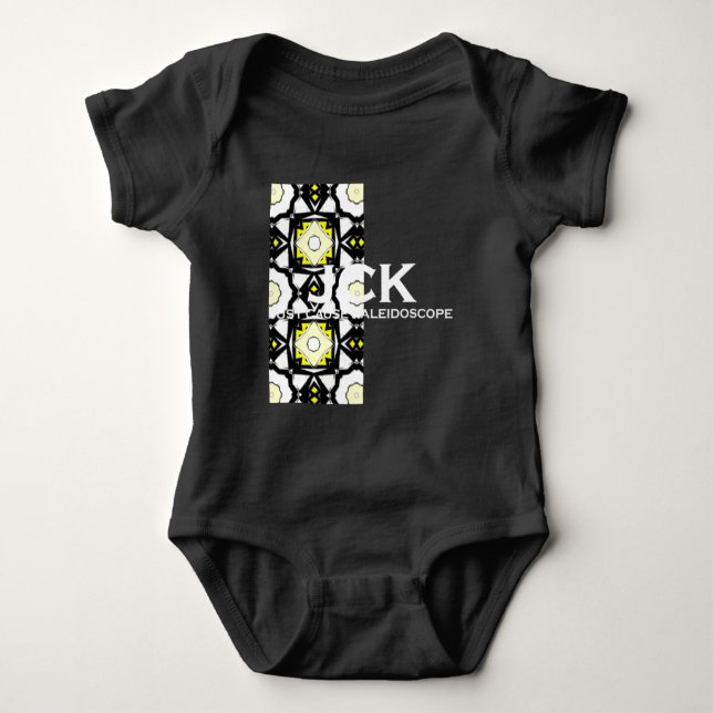 Band eins Kaleidoskop Art zwölf Baby Strampler (Vorderseite)