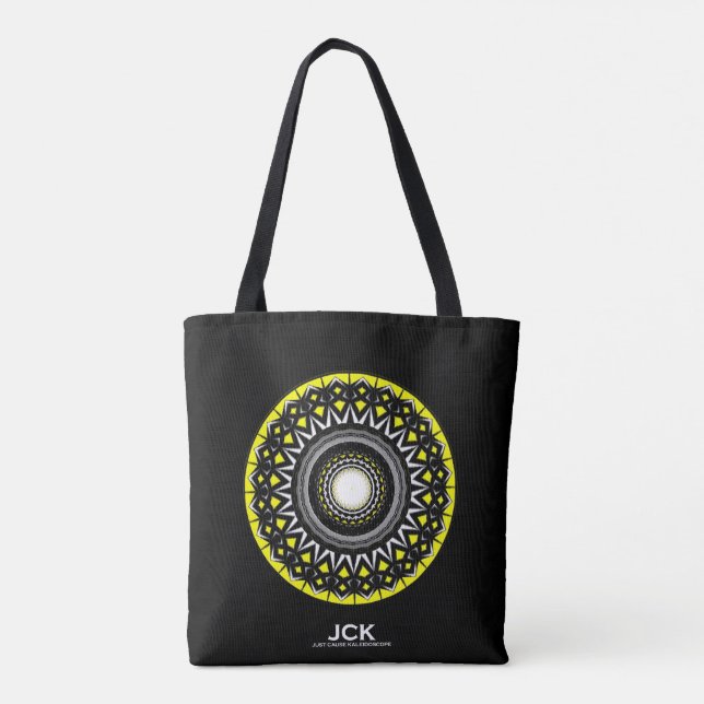 Band eins Kaleidoskop Art zwölf Tasche (Rückseite)
