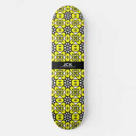 Band eins Kaleidoskop Kunst achtzehn Skateboard